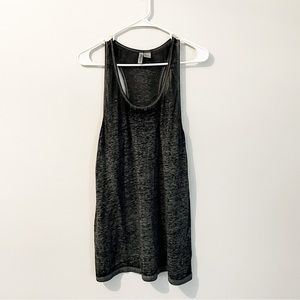 Burnout racetrack tank top